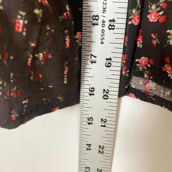 Treasure & Bond Floral Print Camisole Tank Top Women's Medium Adjustable Straps - Picture 7 of 9